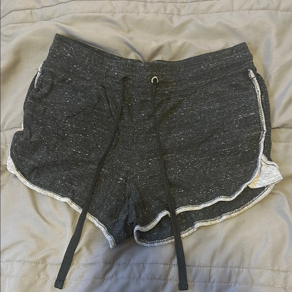 Women's Black Drawstring Shorts